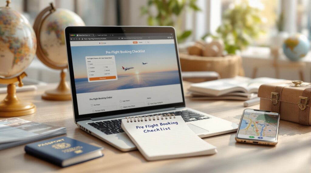 Essential Pre-Flight Booking Checklist for International Travel