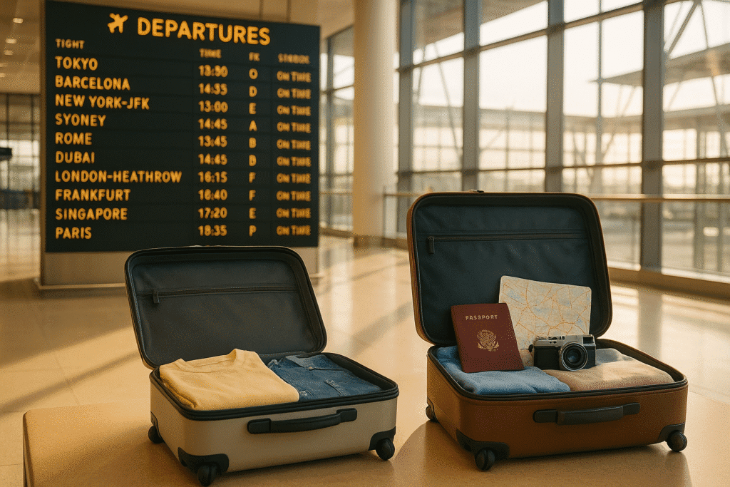 Open-Jaw vs Multi-City Flights
