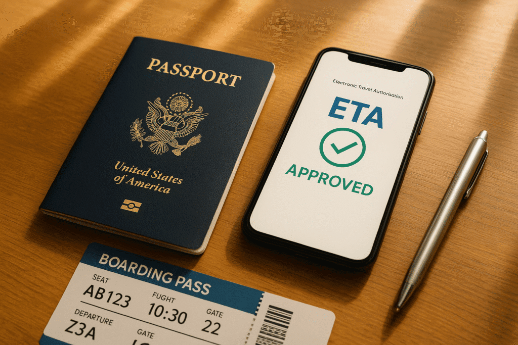 Countries Requiring ETAs for Travelers