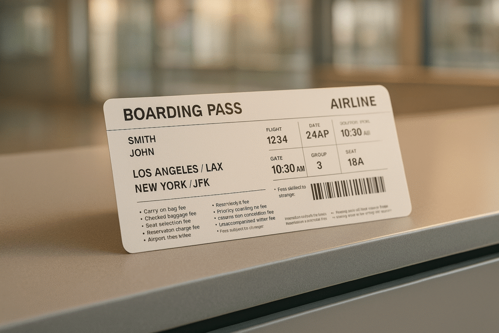 10 Hidden Airline Fees to Watch For
