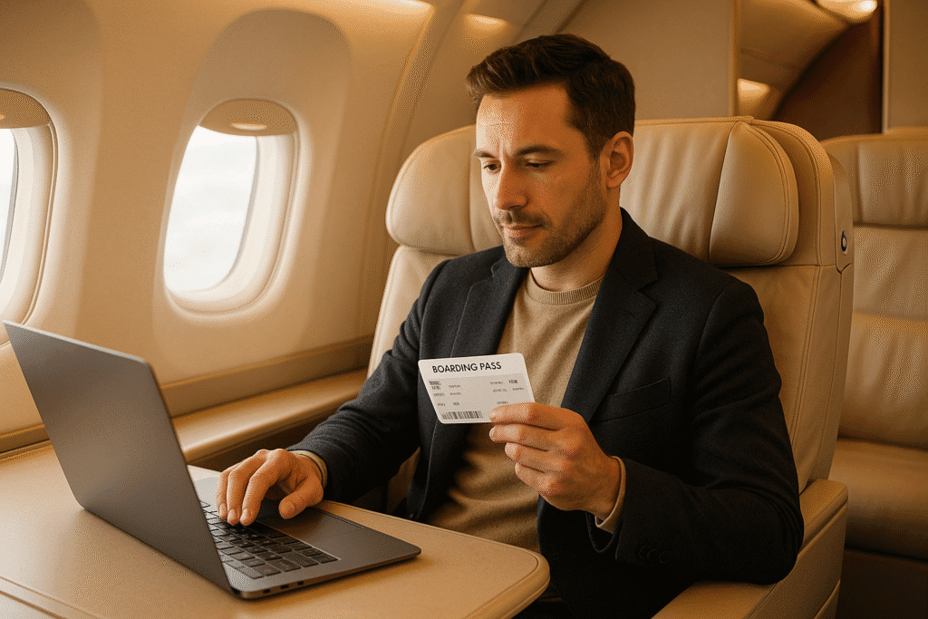 How Points Plus Cash Works for Flight Upgrades
