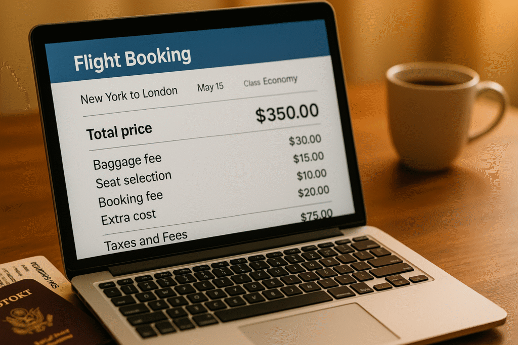 How to Spot Hidden Fees in Flight Bookings