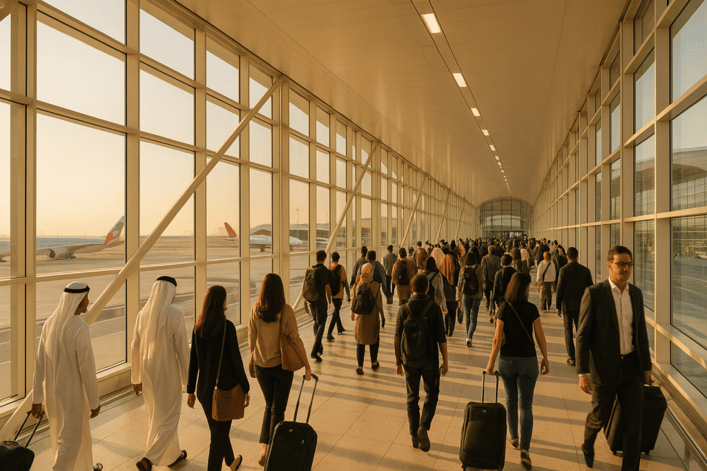 Passenger Growth in Middle East Airports: 2025-2040