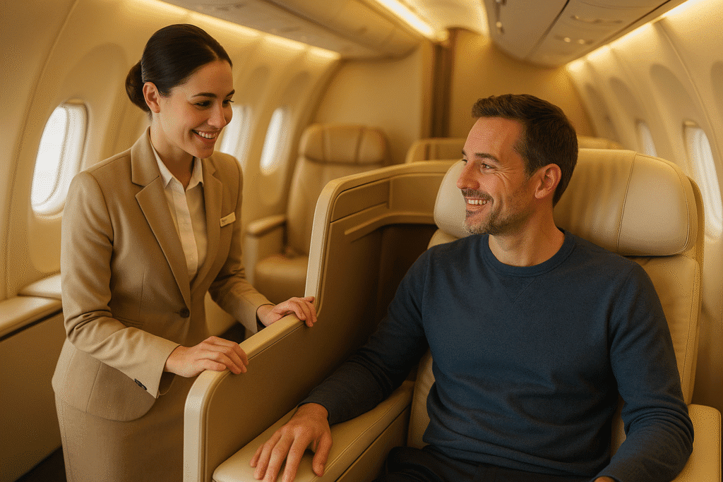 How to Upgrade Seats with Loyalty Points