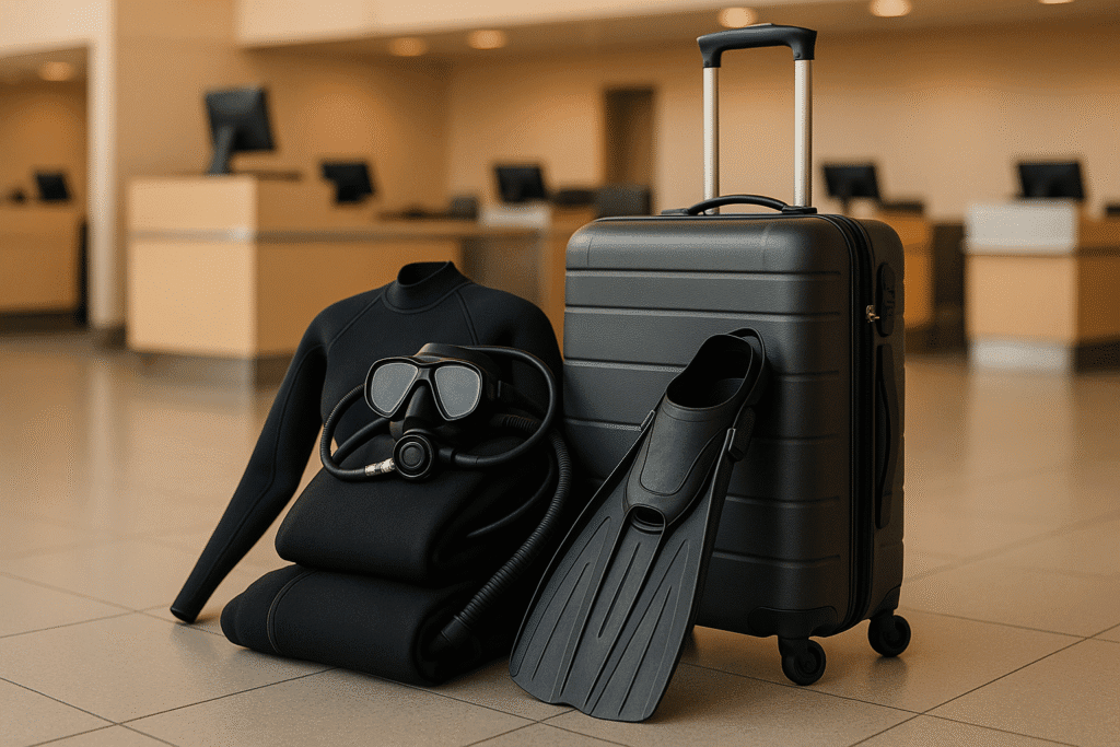 Scuba Gear Fees by Major Airlines