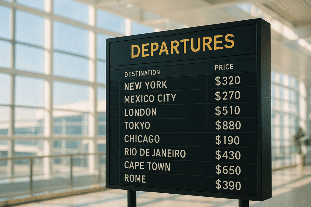 Why Flight Prices Vary by Region