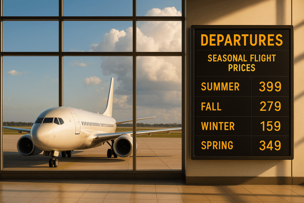 How Weather Drives Seasonal Flight Prices
