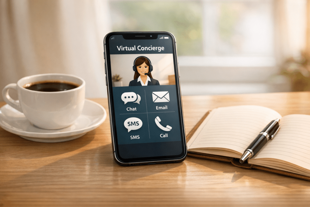 Top Communication Channels in Virtual Concierge Systems