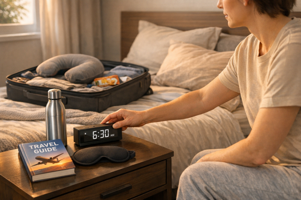 Checklist For Managing Jet Lag Before Travel