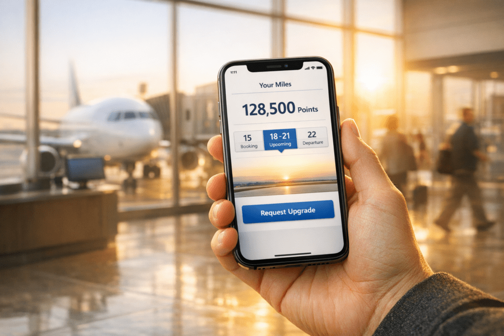 Best Times to Request Flight Upgrades with Points