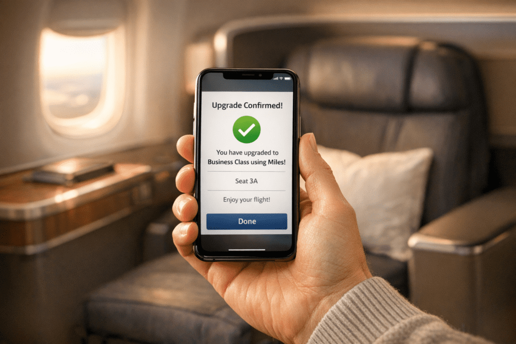 How to Use Miles for Premium Cabin Upgrades