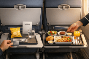 Budget Airlines vs Full-Service Airlines: Food Options